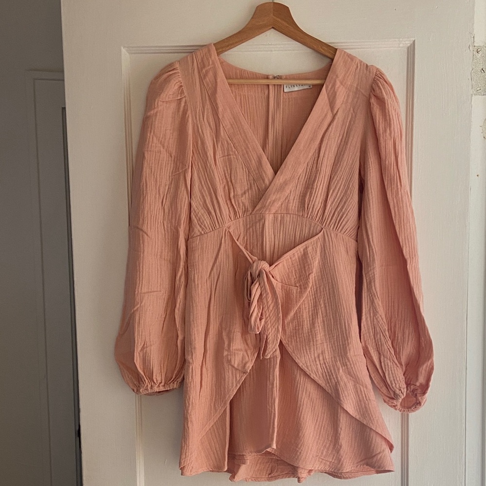 Flynn Skye Blush Wrap Dress